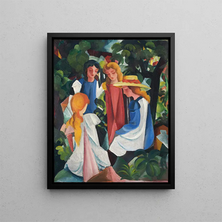 August Macke - Four Girls.webp