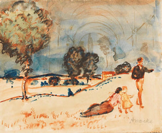 Parte di campagna - August Macke — vista dell’opera