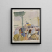 Marché de Tunis II - August Macke — quadro incorniciato alla parete