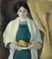 Ritratto con mele - August Macke — vista dell’opera