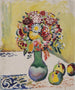 Nature morte aux fleurs et aux trois pommes - August Macke — vista dell’opera