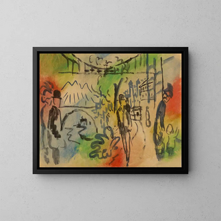 August Macke - Uferpromenade.webp