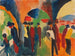 Sotto le arcate di Thun, un motivo di passeggiata - August Macke — vista dell’opera