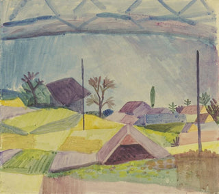 August Macke - View of Hilterfingen.webp