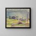 Vista di Hilterfingen - August Macke — quadro incorniciato alla parete