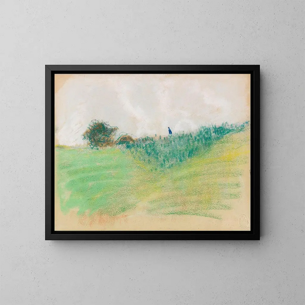 Chemin au Kreuzberg près de Bonn - August Macke — quadro incorniciato alla parete