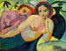 Due ragazze in stile orientale - August Macke — vista dell’opera