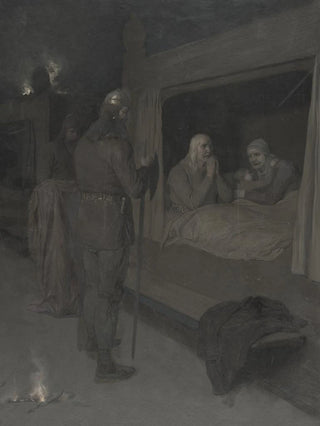 August Malmstrm - Njal Bergthora and Thord Karisson Decide to be Burned Alive.webp