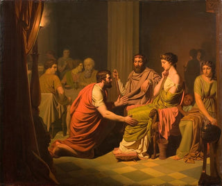 August Malmstrm - Odysseus before Alcinous King of the Phaeacians.webp
