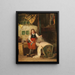 Amore fraterno - August Müller — quadro incorniciato alla parete