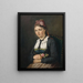 Fille della Foresta Nera - August Müller — quadro incorniciato alla parete
