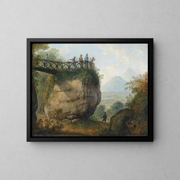 La tour d'observation - August Piepenhagen — quadro incorniciato alla parete