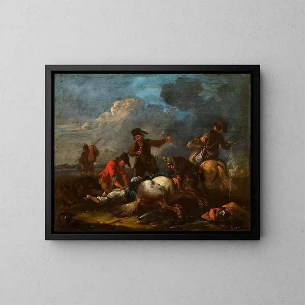 Voleur - August Querfurt — quadro incorniciato alla parete