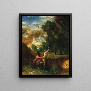 August Richard Zimmermann - A Faun and a Nymph.webp