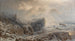 Tempesta di neve su una costa nordica - August Schaeffer von Wienwald — vista dell’opera