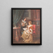 Amore e armonia - August Stephan — quadro incorniciato alla parete