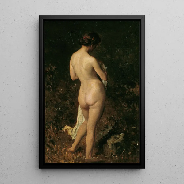 Baigneuses - August von Pettenkofen — quadro incorniciato alla parete