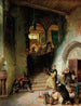 Un invité importante nel monastero - August von Wille — vista dell’opera