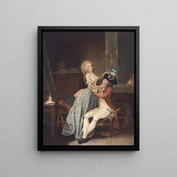 Le Cocarde nationale - Auguste Claude Simon Legrand dopo Louis Léopold Boilly — quadro incorniciato alla parete