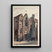 Riproduzione del dipinto Église Saint-Landry - Auguste Sébastien Bénard