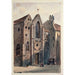 Riproduzione del dipinto Église Saint-Landry - Auguste Sébastien Bénard