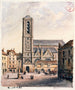 Facciata della chiesa - Auguste Sébastien Bénard — vista dell’opera