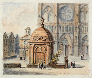 AugusteSbastien Bnard - Le parvis de NotreDame de Paris.webp