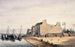 L'Hôtel des Haricots, prigione della Guardia Nazionale, quai Saint-Bernard - Auguste Sébastien Bénard — vista dell’opera