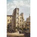 Riproduzione del dipinto Maison 14 rue Chanoinesse - Auguste Sébastien Bénard