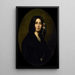 Riproduzione del dipinto Ritratto di George Sand - Auguste Charpentier