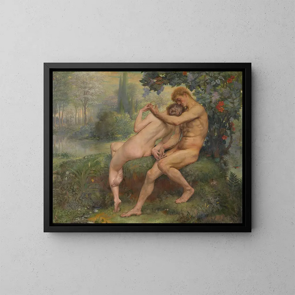 Hymne à l'amour - Auguste Léveque — quadro incorniciato alla parete