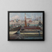 La Seine au quai de la Rape - Auguste Louis Lepère — quadro incorniciato alla parete