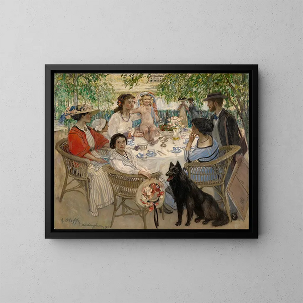 Printemps - Auguste Oleffe — quadro incorniciato alla parete