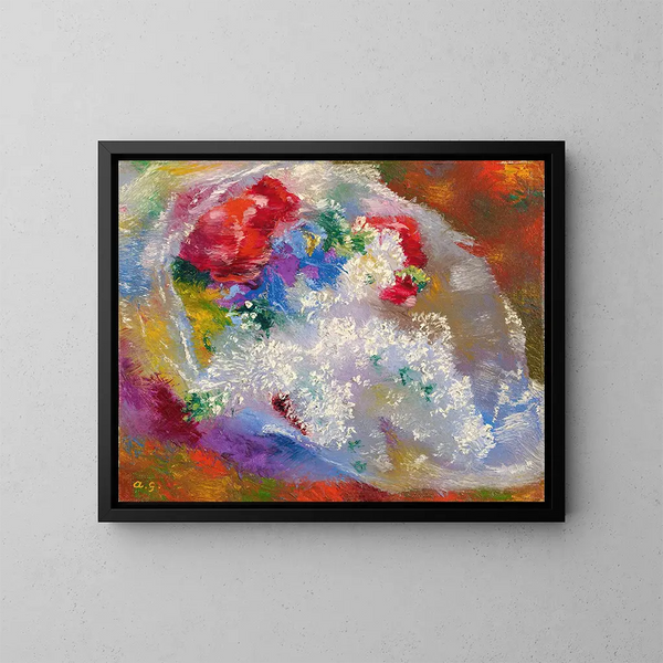 Lilas - Augusto Giacometti — quadro incorniciato alla parete