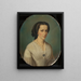 Caroline von Stalitz née Petke - Augusto Tominz — quadro incorniciato alla parete