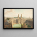 All Souls College dalla biblioteca Radcliffe - Augustus Charles Pugin — quadro incorniciato alla parete