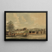 St James con il villaggio di Charing così come appariva sotto il regno di Enrico VIII - Augustus Charles Pugin — quadro incorniciato alla parete