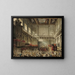 Studio per la cappella reale di Whitehall nel microcosmo di Londra - Augustus Charles Pugin — quadro incorniciato alla parete