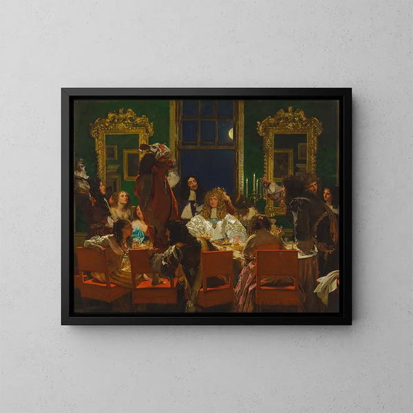 La vita di Buckingham - Augustus Leopold Egg — quadro incorniciato alla parete