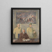 Il Comando Supremo, pannello sinistro - Augustus Vincent Tack — quadro incorniciato alla parete