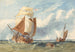 Nel canale - Augustus William Reeve — vista dell’opera