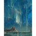 Riproduzione del dipinto Aurores boreali, studio del nord della Norvegia - Anna Boberg
