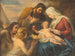 Adorazione della Sacra Famiglia - Scuola austriaca — vista dell’opera