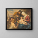 Adorazione della Sacra Famiglia - Scuola austriaca — quadro incorniciato alla parete