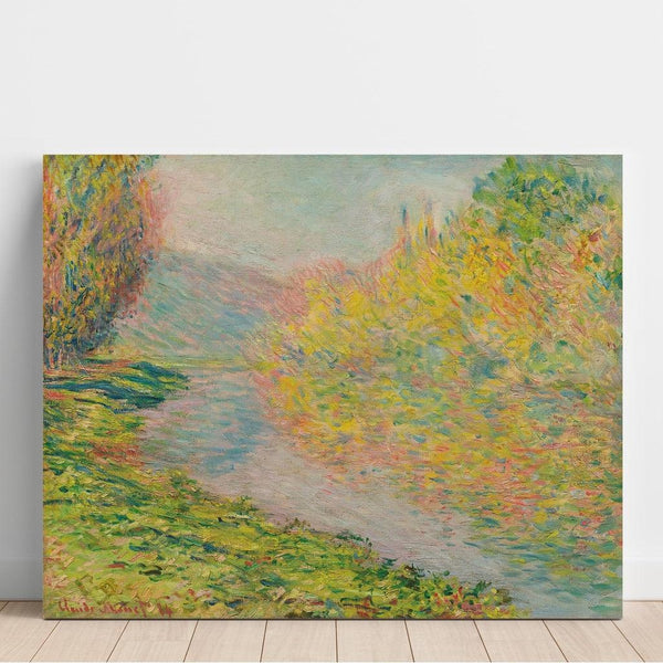 Riproduzione del dipinto Autunno a Jeufosse - Claude Monet