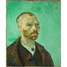 Riproduzione del dipinto Autoritratto (Dedicato a Paul Gauguin) - Vincent van Gogh