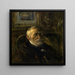 Autoritratto - Jozef Israëls — quadro incorniciato alla parete