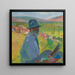 Autoritratto La Bastide du Vert - Henri Martin — quadro incorniciato alla parete