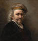 Autoritratto - Rembrandt van Rijn — vista dell’opera