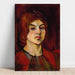 Autoritratto (1898) di Suzanne Valadon — riproduzione artistica